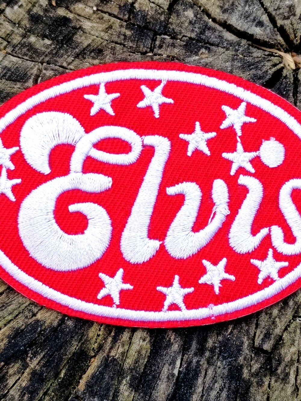 BAND PATCH- Elvis (Red)